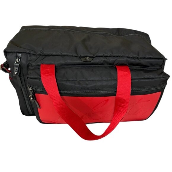 Christian Louboutin LOUBIDEAL SPORT BAG duffle BAG sneaker sole LARGE - Picture 6 of 15